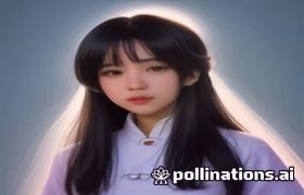 缘之空角色岛守美森的人物形象，文静内敛的少女坐在图书馆一角，手捧书卷，光线从窗外斜射入，气质温婉